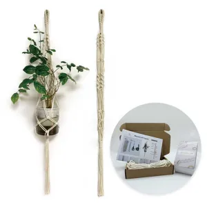 أدوات يدوية من خيوط القطن المكرمية  ,Macrame cotton thread hand tools