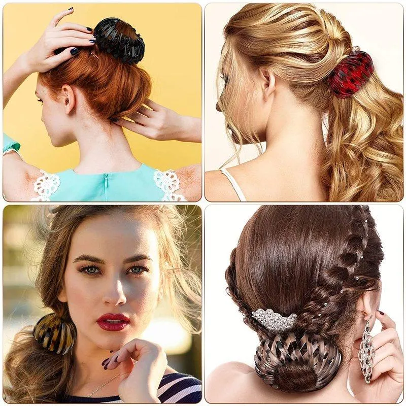 1 Pc Girls Hair Claw Women Hair Clamp Grab Barrettes Korean Hair Pin Tail Buckle Fixed Hair Styling Accessories