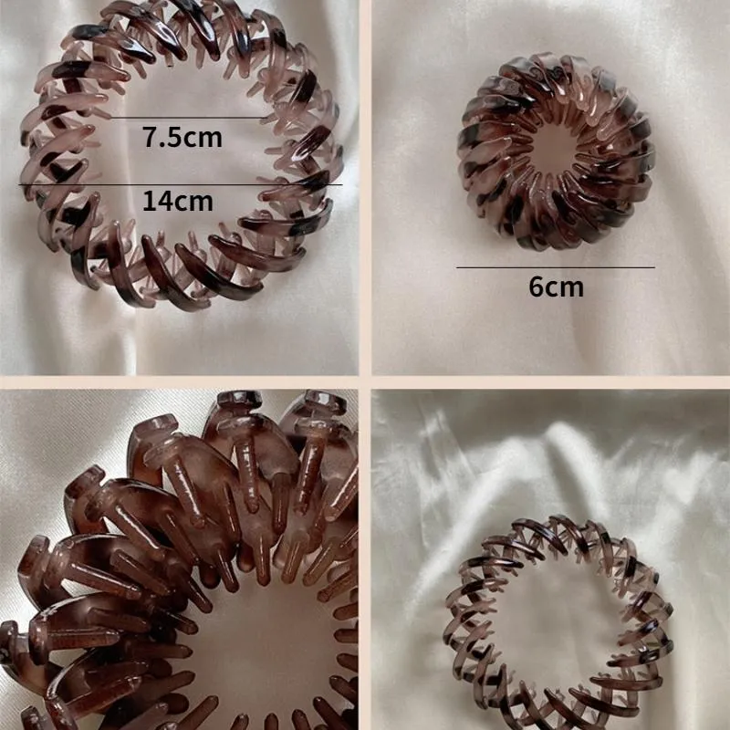1 Pc Girls Hair Claw Women Hair Clamp Grab Barrettes Korean Hair Pin Tail Buckle Fixed Hair Styling Accessories