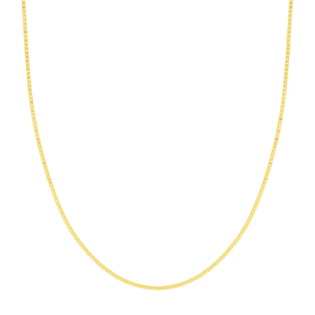 1.2mm Box Chain with Lobster Lock