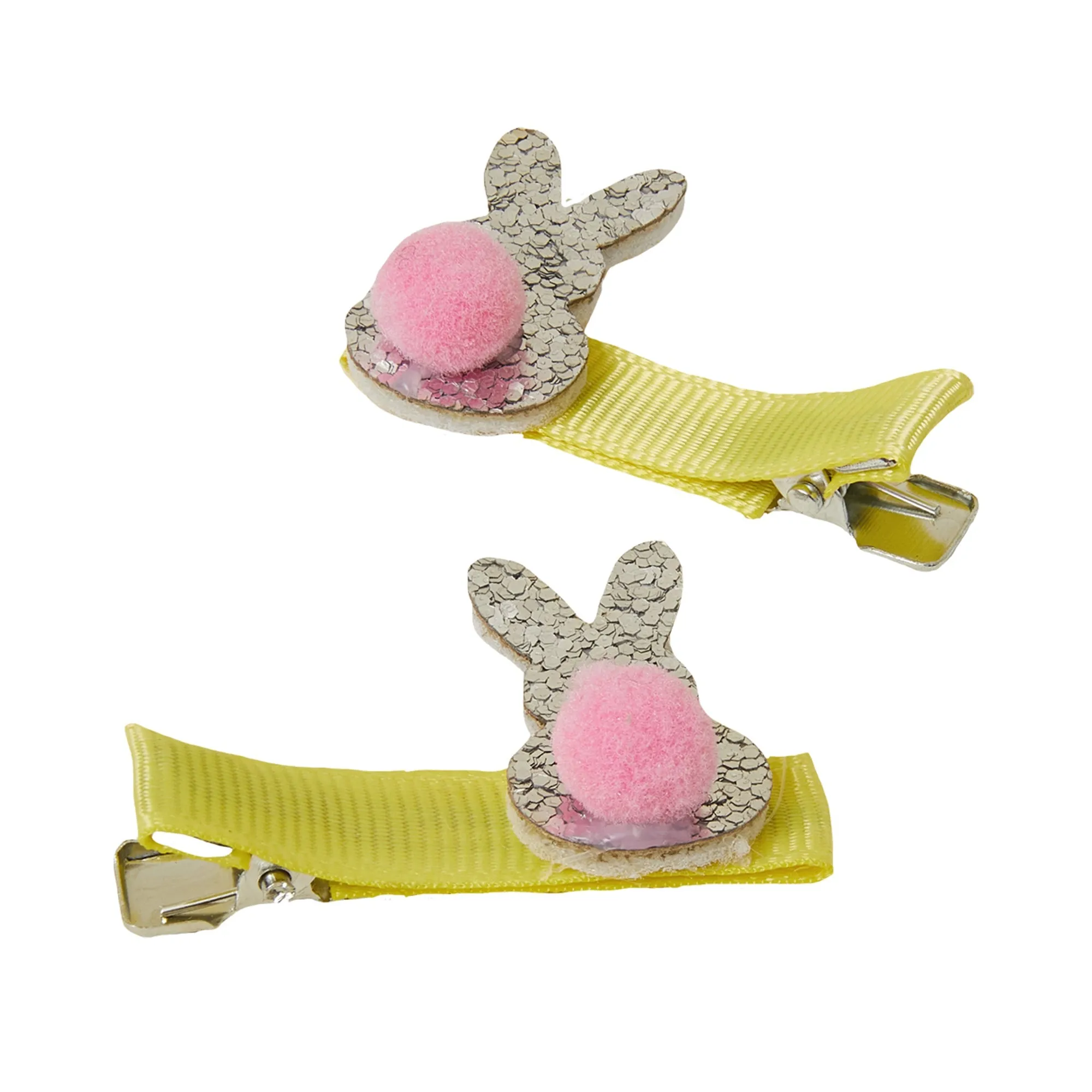Accessorize London Bunny Salon Clips Set Of 2