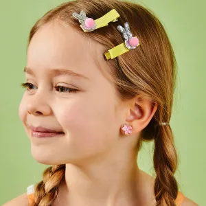 Accessorize London Bunny Salon Clips Set Of 2