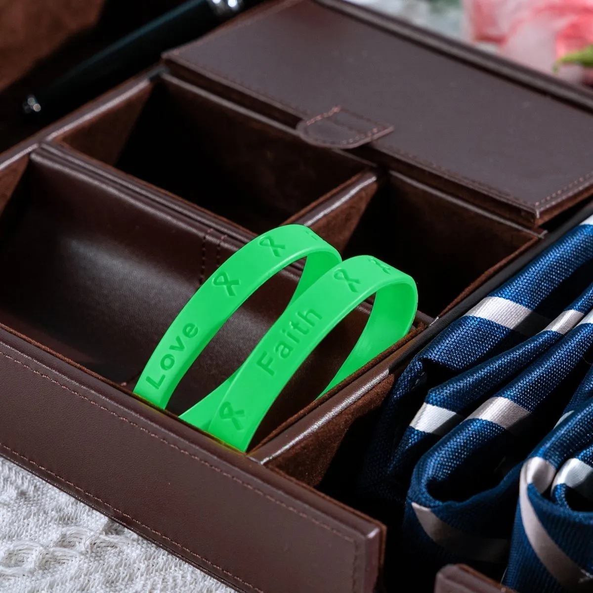 Adult Cerebral Palsy Awareness Silicone Bracelet Wristbands