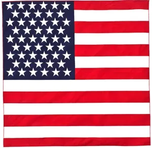 American Flag Pattern Bandanas