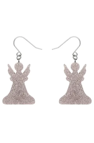 Angel Glitter Drop Essential Earrings by Erstwilder