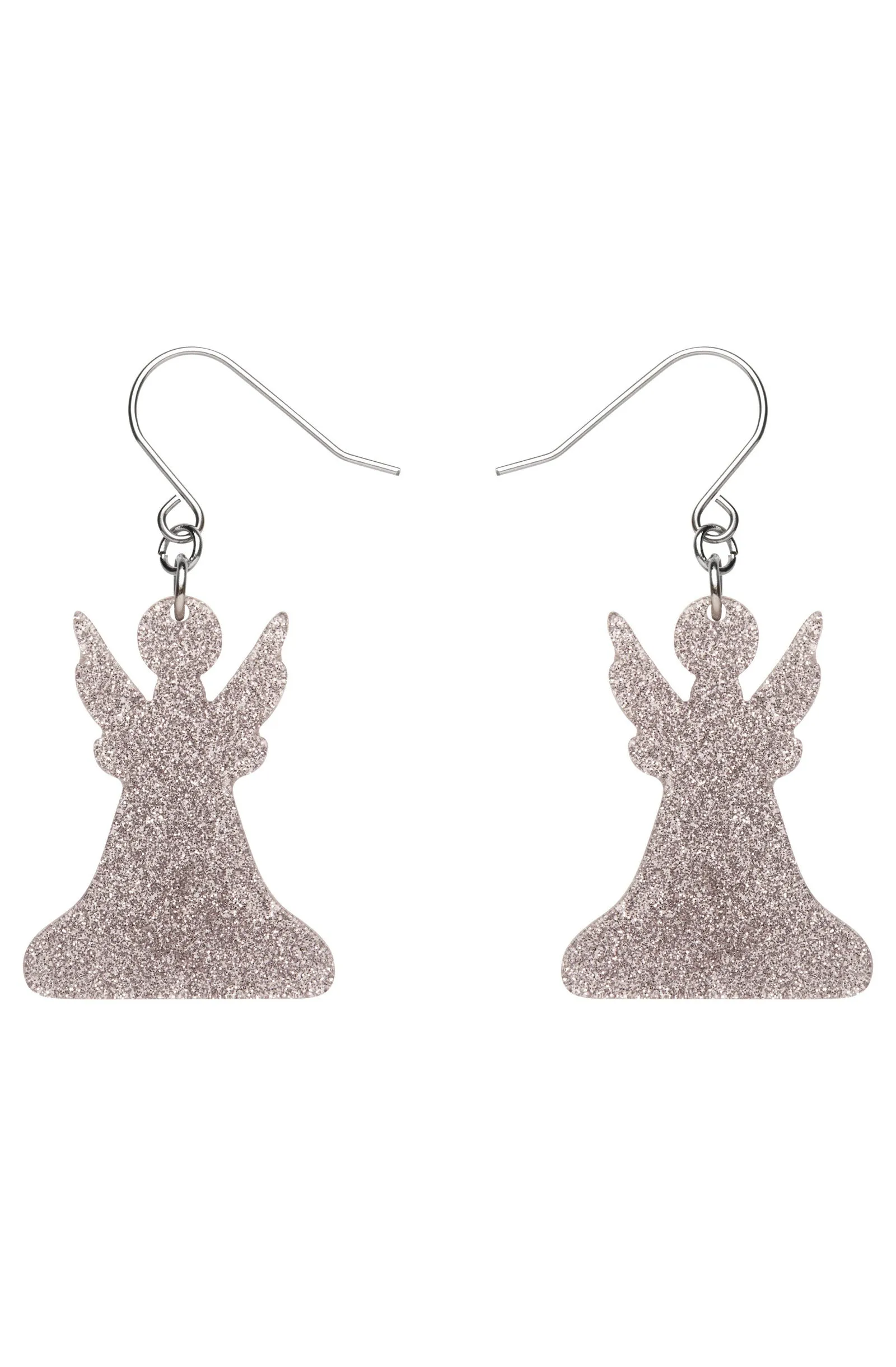 Angel Glitter Drop Essential Earrings by Erstwilder