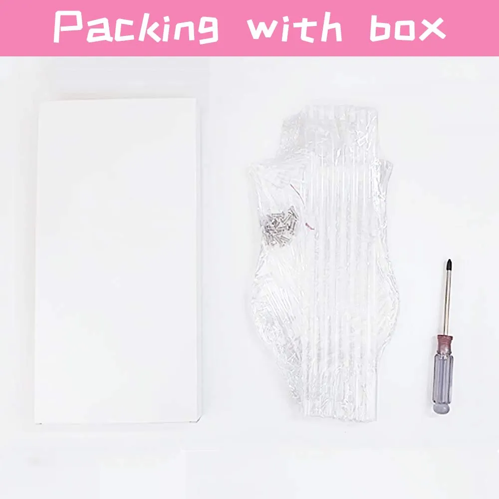 AOFLLU Acrylic Headband Holder，Clear Jewelry Organizer for Teen Girl Women Gifts, The Perfect Headband Display Organizer (2) 2