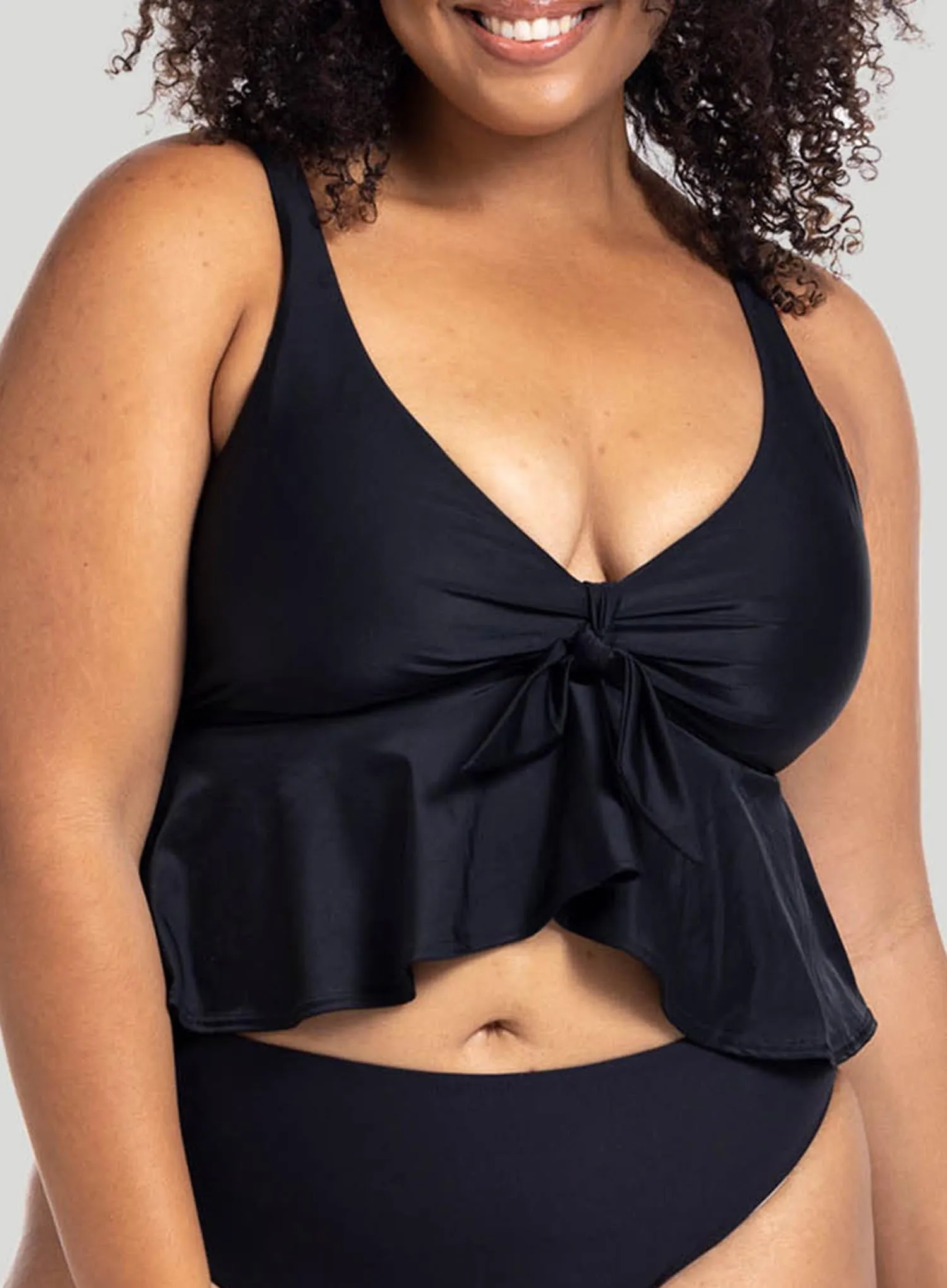 Artesands: Hues Chagall Bikini Top R Black