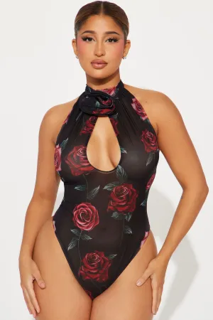 As I Please Bodysuit - Black/combo