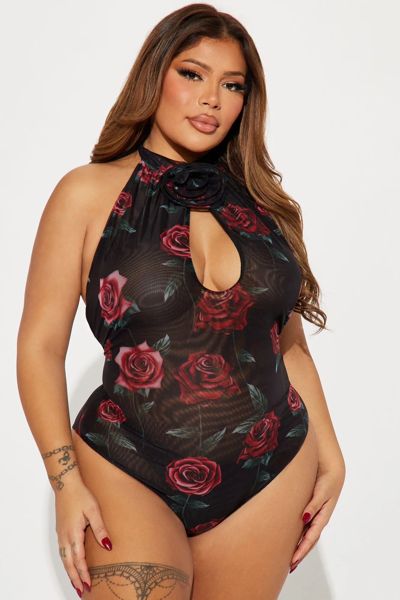 As I Please Bodysuit - Black/combo