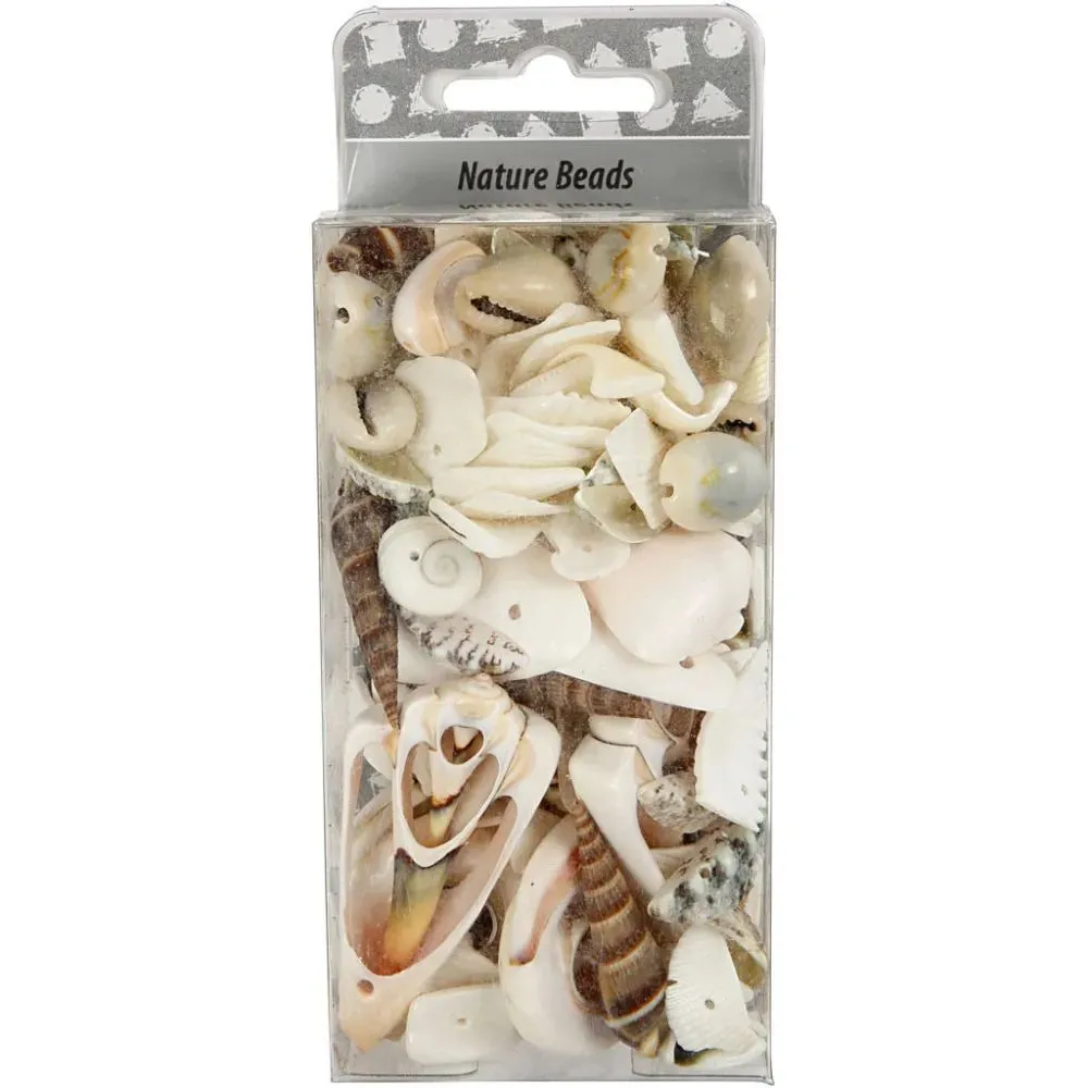 Assorted Shapes Beach Shells Beads With Hole Jewellery Making Supplies Crafts