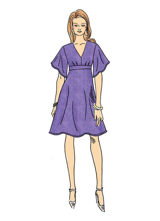 B6623 Misses' Dress