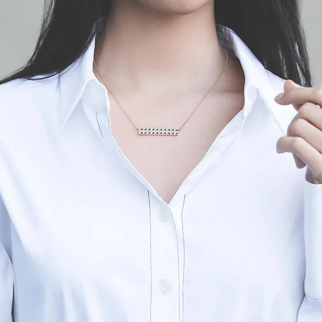 BAR DIAMOND NECKLACE