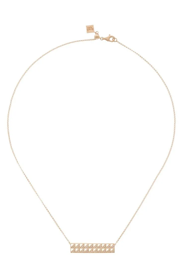 BAR DIAMOND NECKLACE
