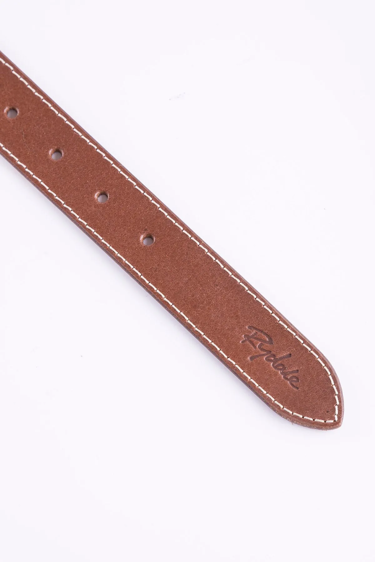 Betty Stitch Detail Leather Belt