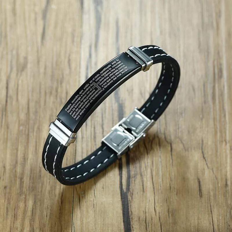 Bible Verse Bracelet <br> Lord's Prayer Spanish