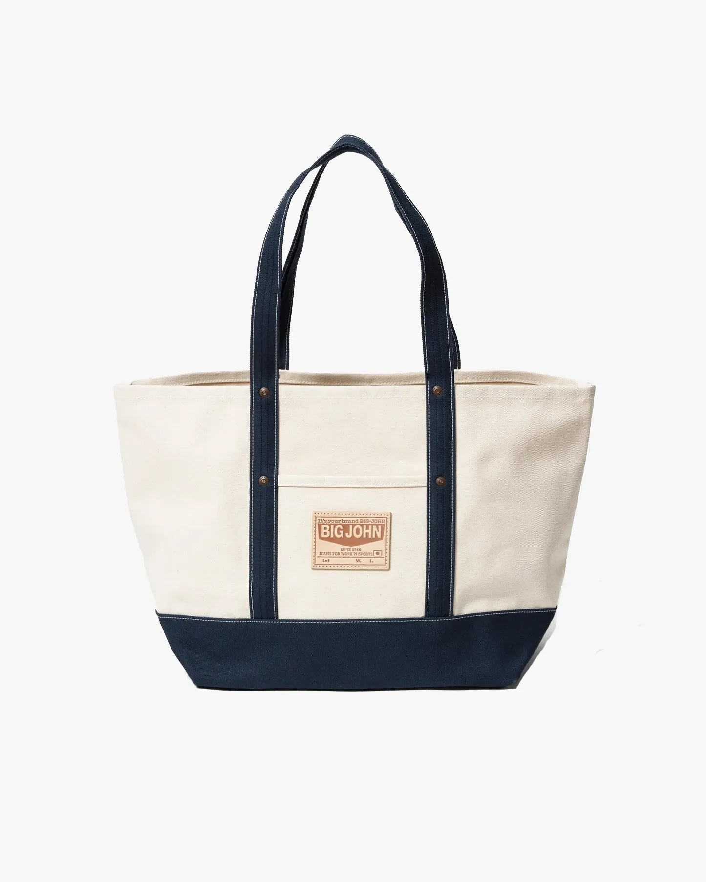 Big John VBTT45 Hanpu Tote Bag - Kinari / Navy
