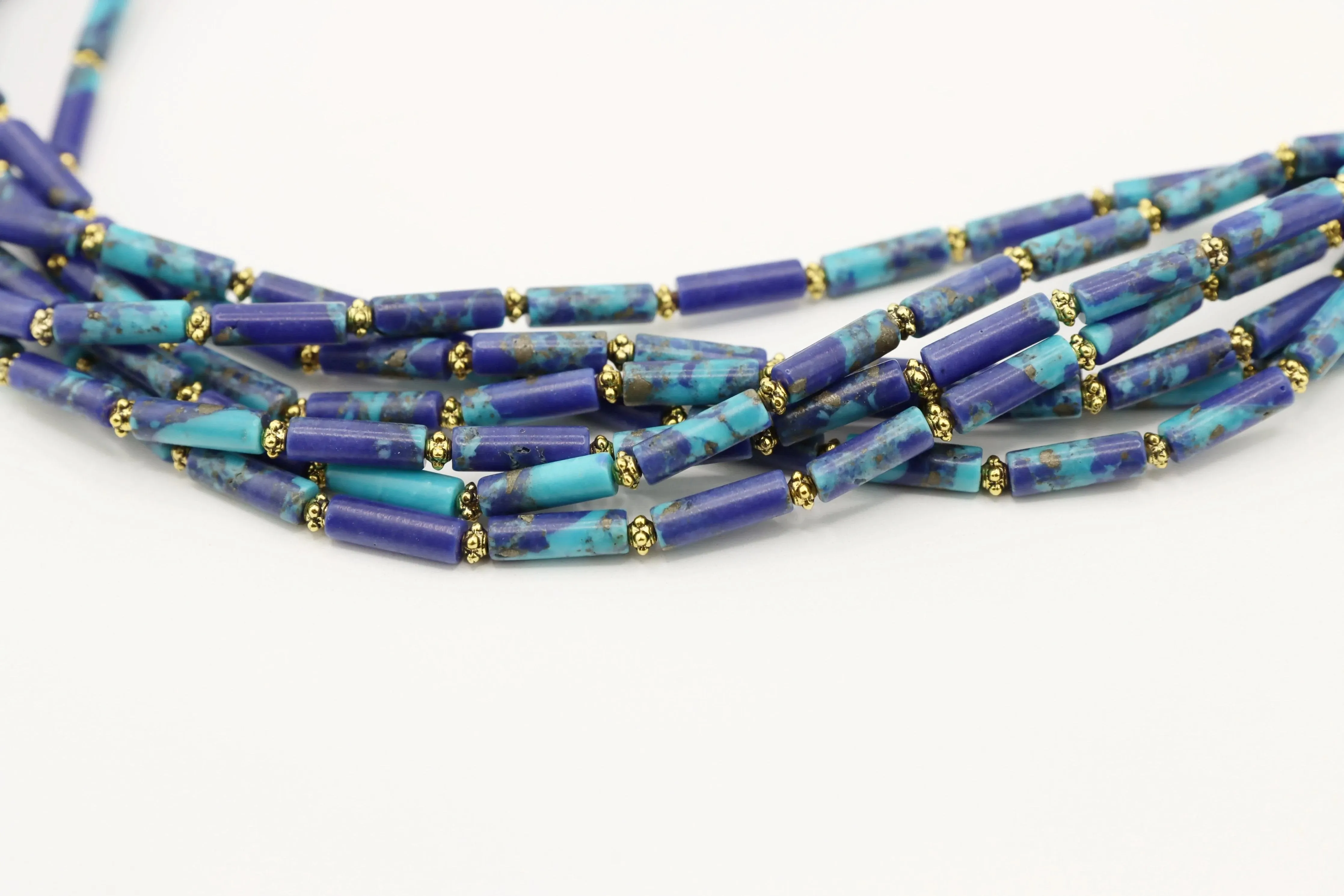 Blue Swirl Necklace