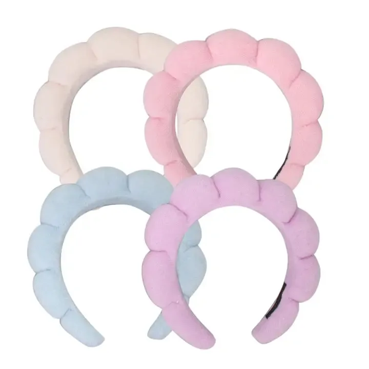 BOW Padded Spa Headband Set