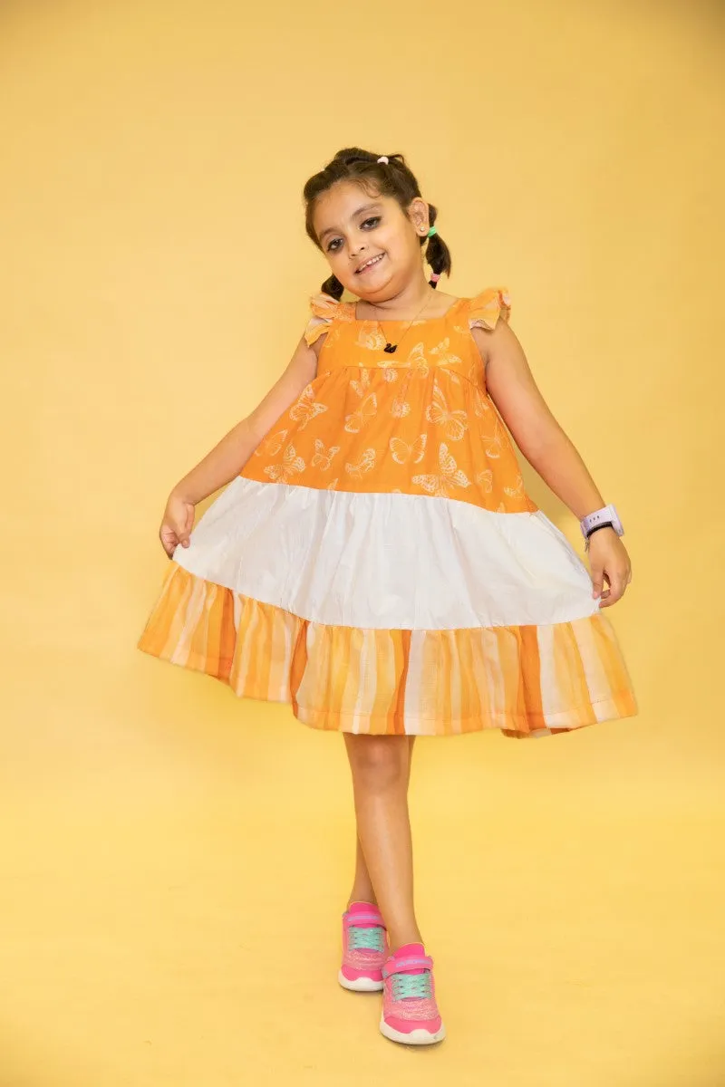 Boy & Girl “Popp”-ins Orange Candy Twinning Set Duo