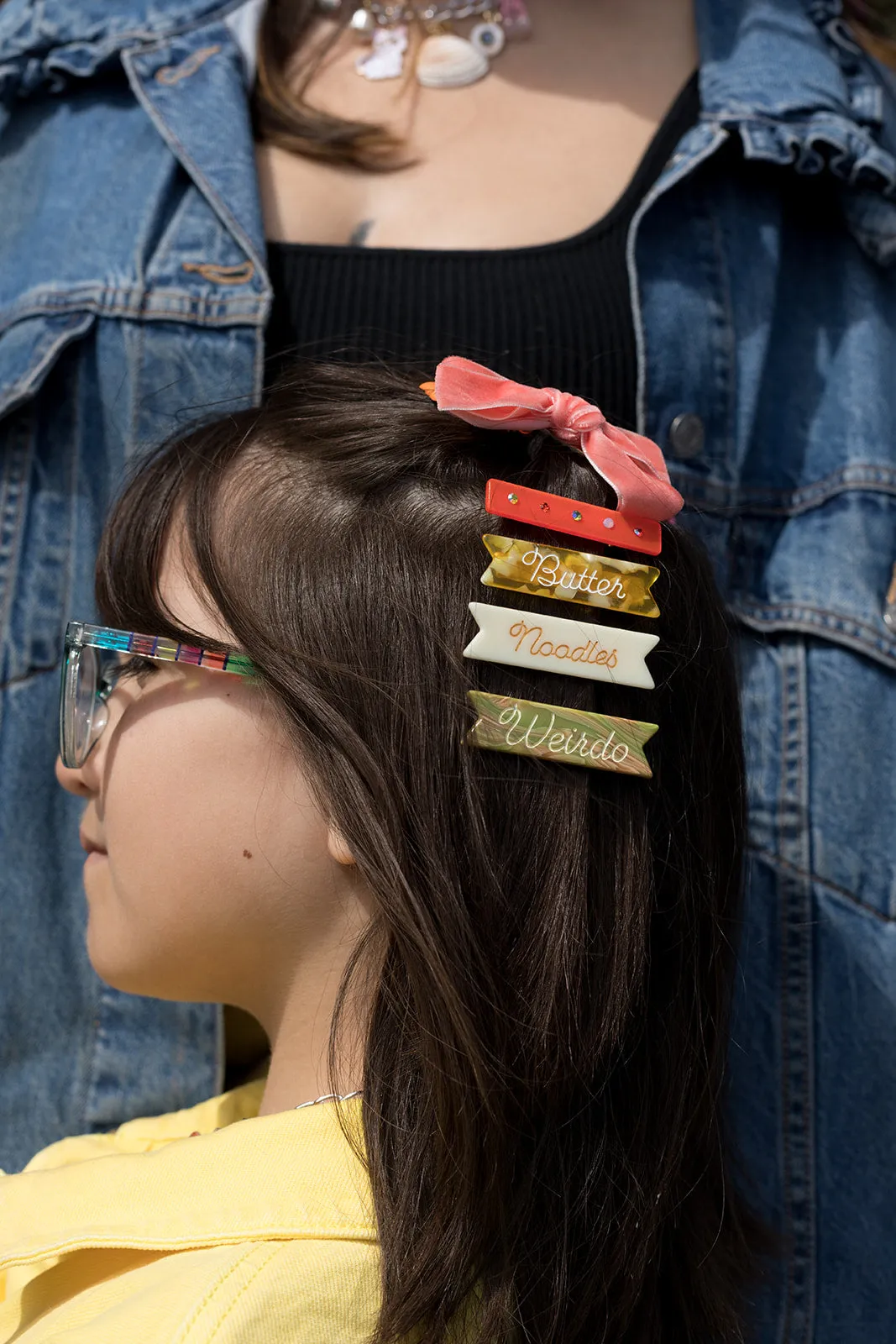 Butter Noodles Hair Clips