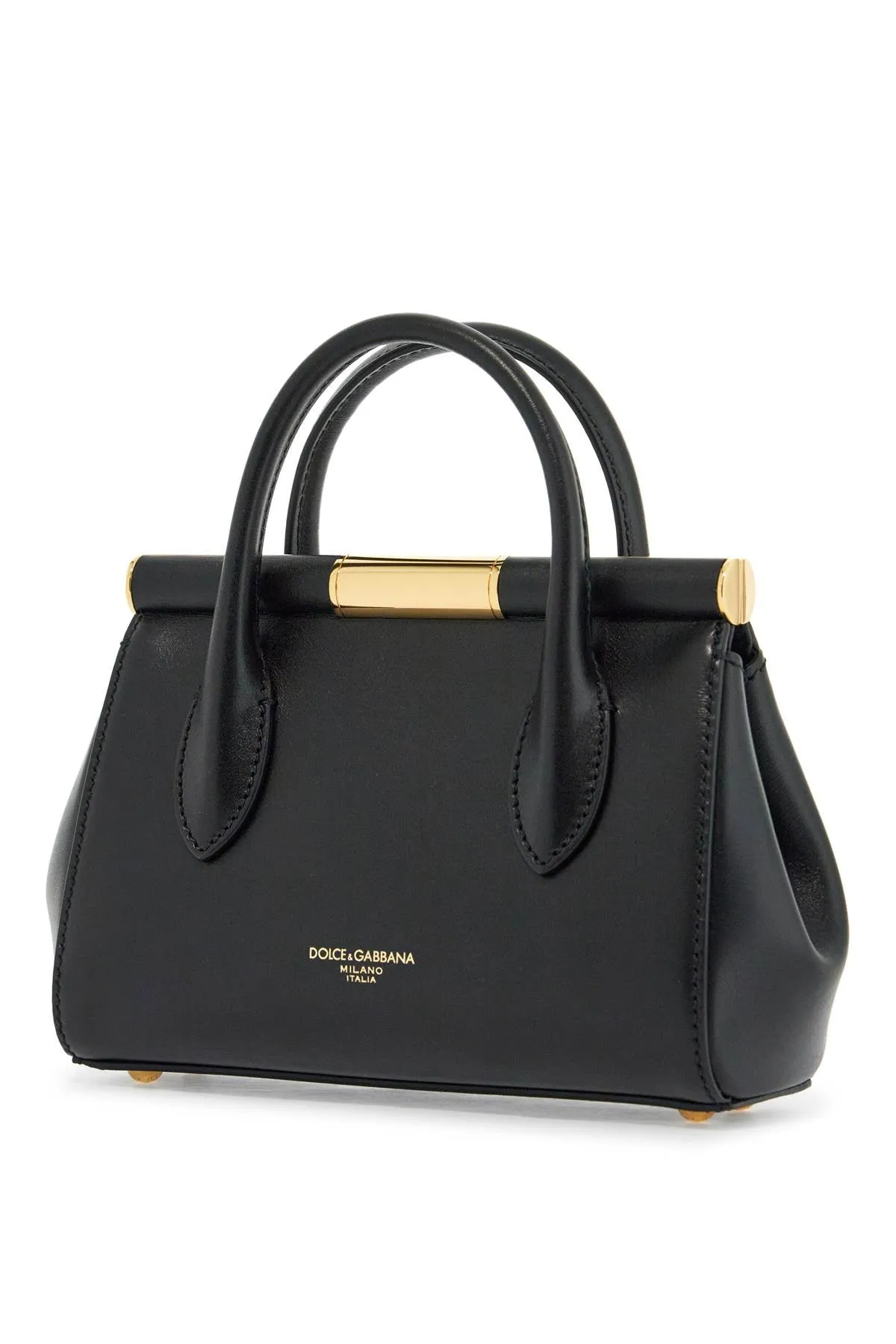 Chain-Detail Calfskin Bag