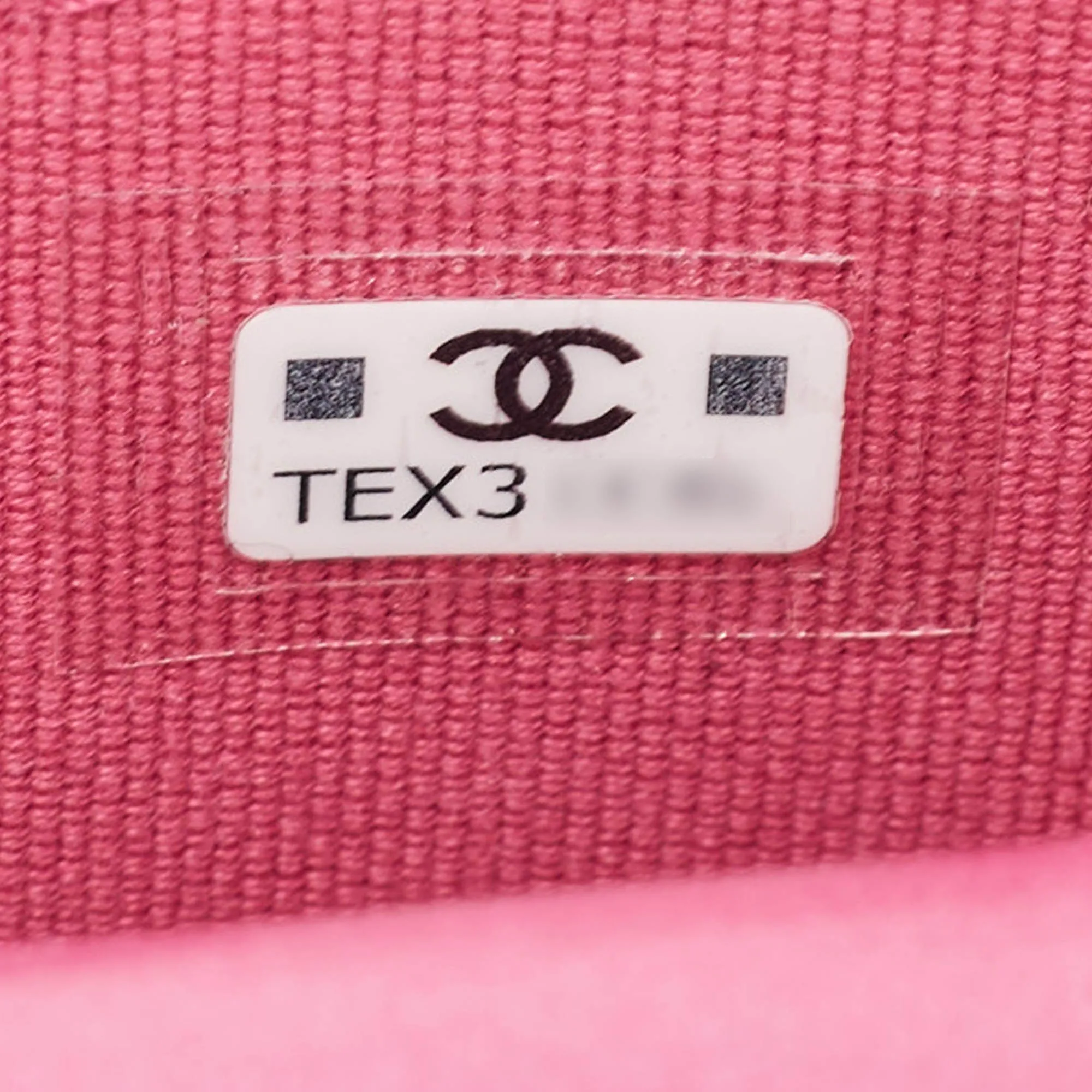 CHANEL Pink Iridescent Quilted Patent Leather CC Hook Card Holder