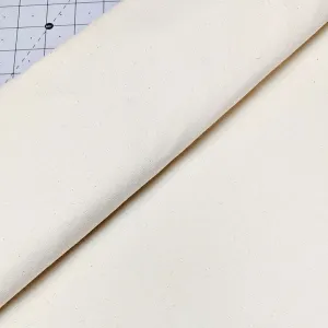 Cotton Canvas fabric, tight weave, 5 yard piece, scoured and pre-shrunk, natural