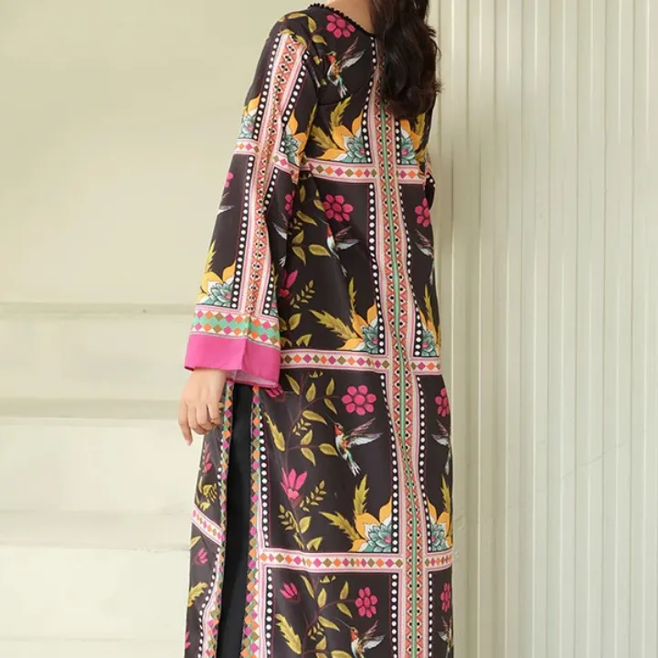 Crepe Fabric Printed Coord Set J5983
