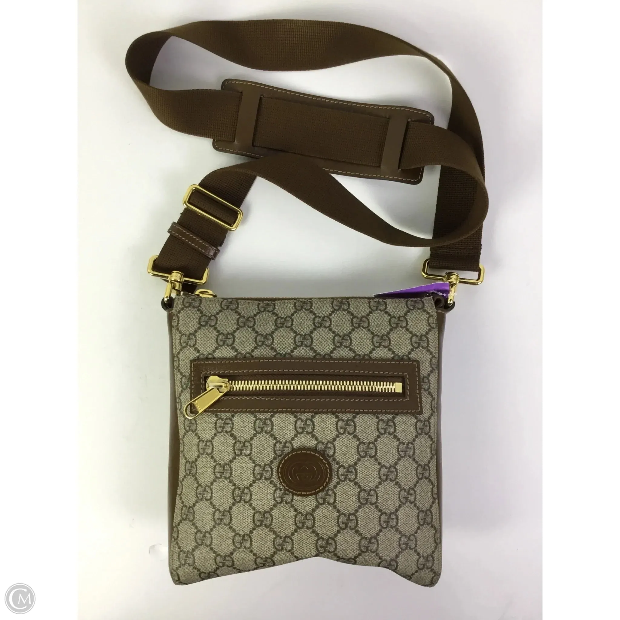 Crossbody Luxury Designer By Gucci, Size: Medium