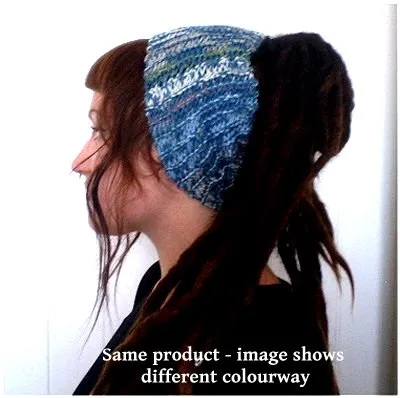 Dreadz Chunky Knitted Head Band / Tube (Grass)