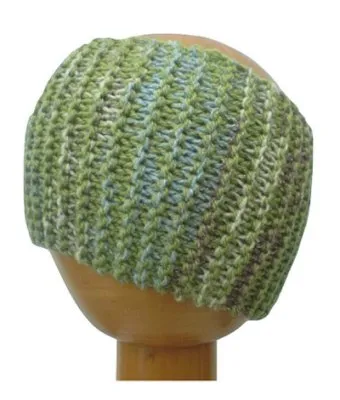 Dreadz Chunky Knitted Head Band / Tube (Grass)