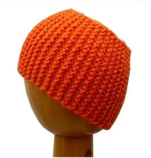 Dreadz Chunky Knitted Head Band / Tube (Orange)