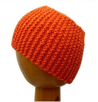 Dreadz Chunky Knitted Head Band / Tube (Orange)