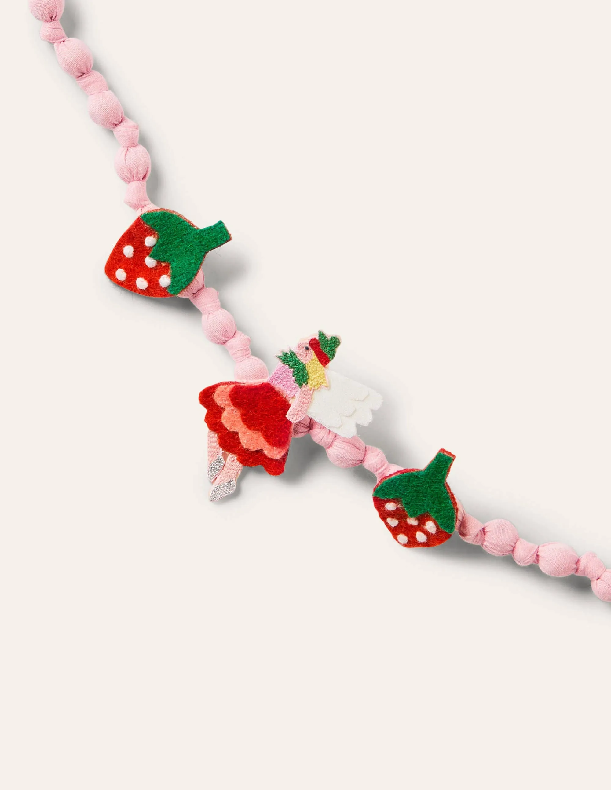 Fabric Necklace-Multi Fairy