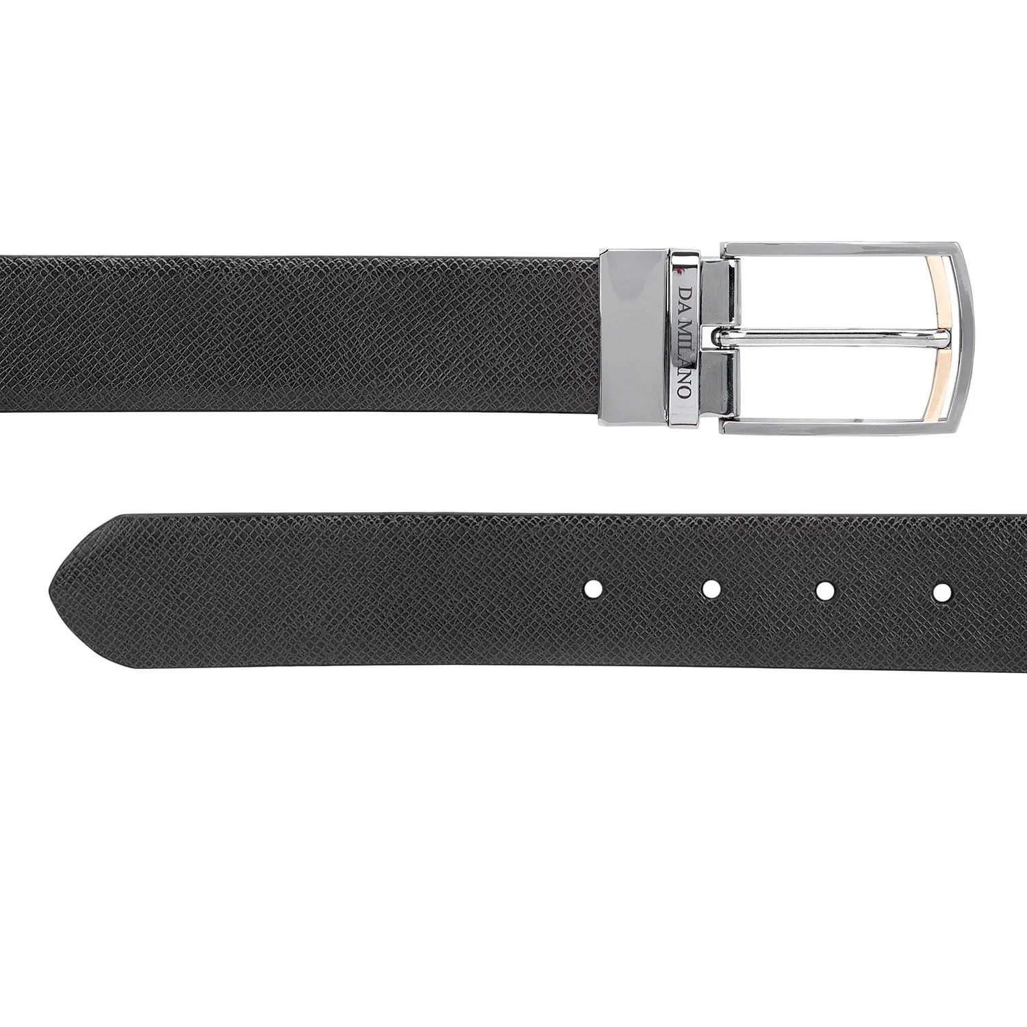 Formal Franzy Leather Reversible Belt - Brown