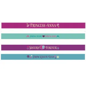 Frozen Rubber Bracelets 4Pk