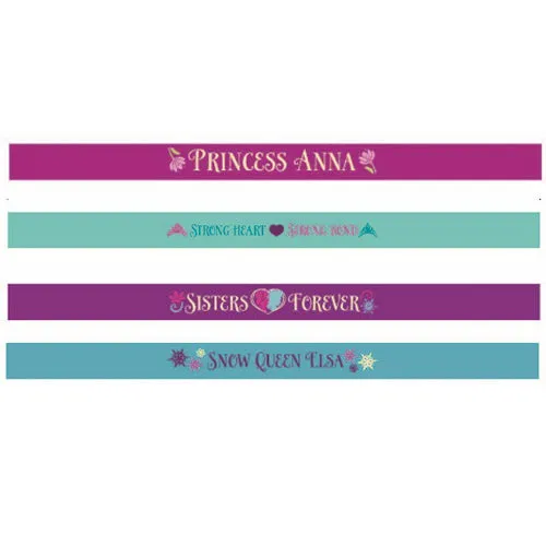 Frozen Rubber Bracelets 4Pk