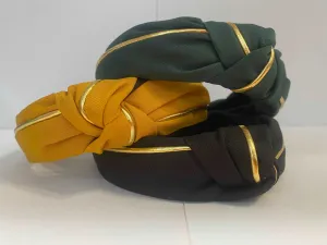 Gold Stripe Headbands