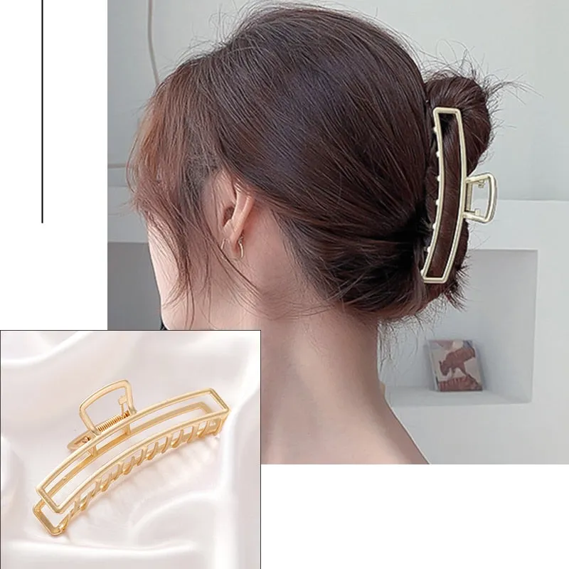 Golden Butterfly Claw- Vintage Hairpin