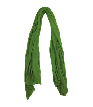 Grass Green Small Cashmere Plain Scarf