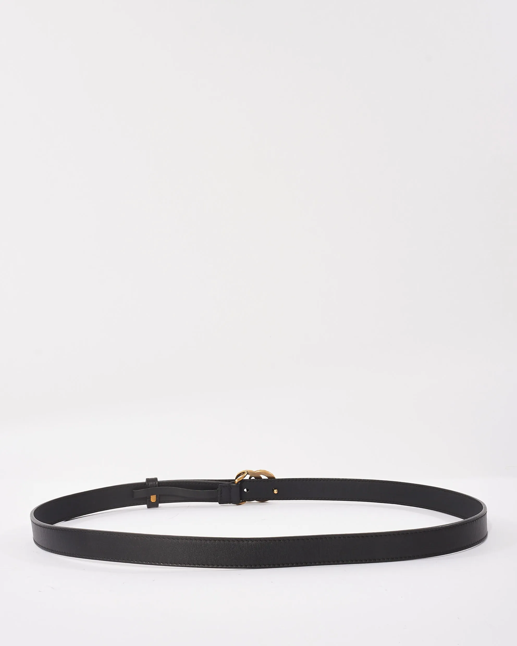 Gucci Marmont GG Pearl Logo Thin Belt - 95/38