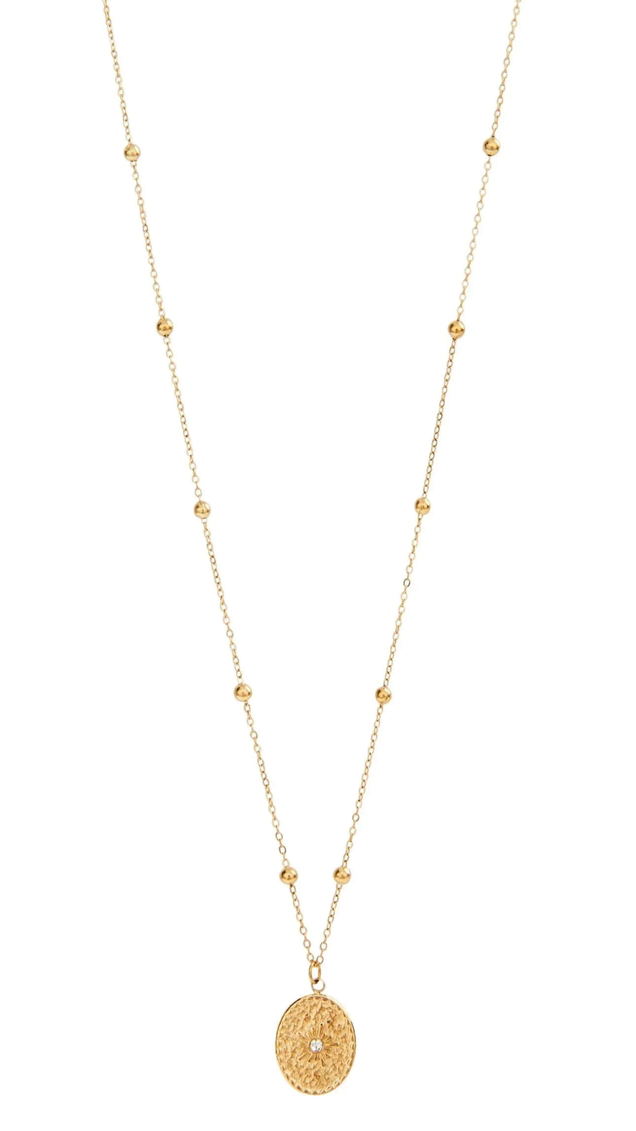 Heritage Necklace The Gated Gold Plated