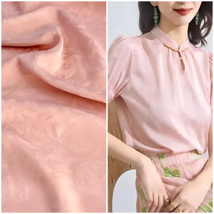 High Quality Jacquard Fabric Tencel -قماش جاكار