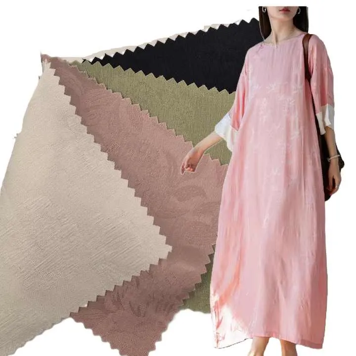 High Quality Jacquard Fabric Tencel -قماش جاكار