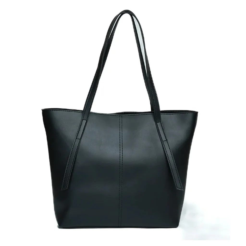 Hobo Tote Black  3 piece