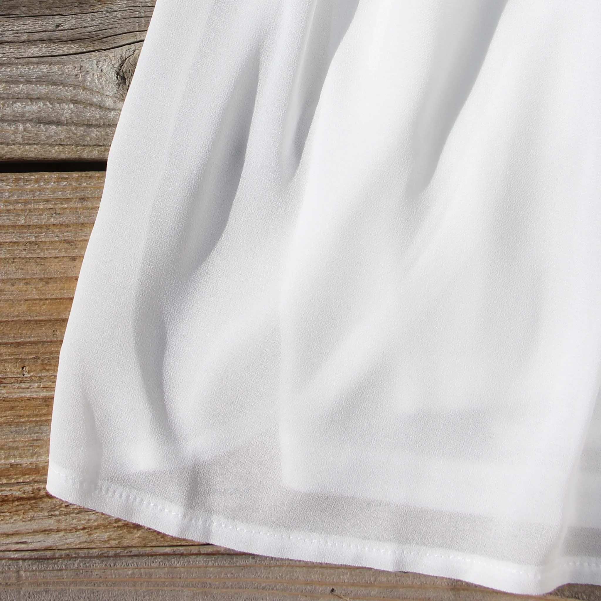 Jewel Tide Dress in White