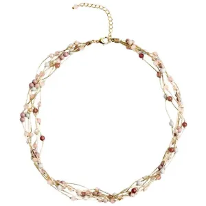 Jill Necklace - Taupe
