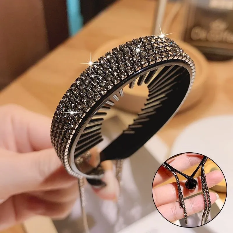 Korean Pearl Tassel Hair Claw