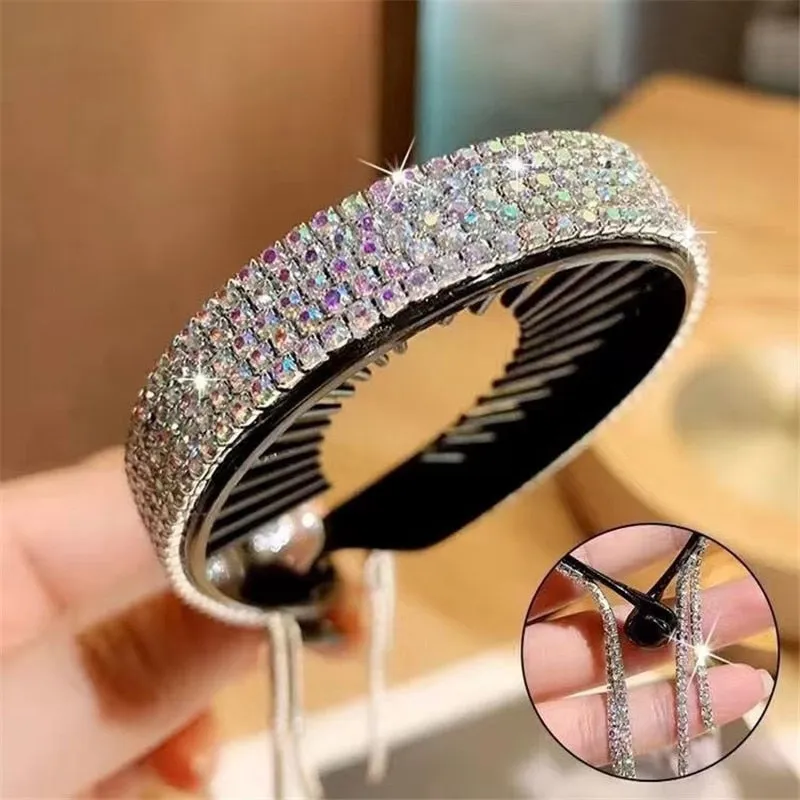 Korean Pearl Tassel Hair Claw